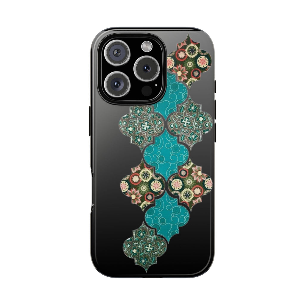 Stylish Phone Case, Bohemian Patterned Phone Cover, Protective Case for Phones, Gift for Her, Trendy Tech Accessories