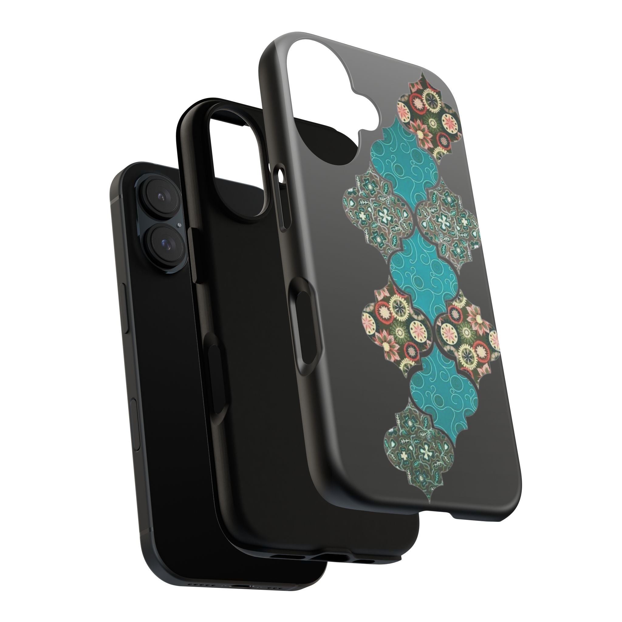 Stylish Phone Case, Bohemian Patterned Phone Cover, Protective Case for Phones, Gift for Her, Trendy Tech Accessories
