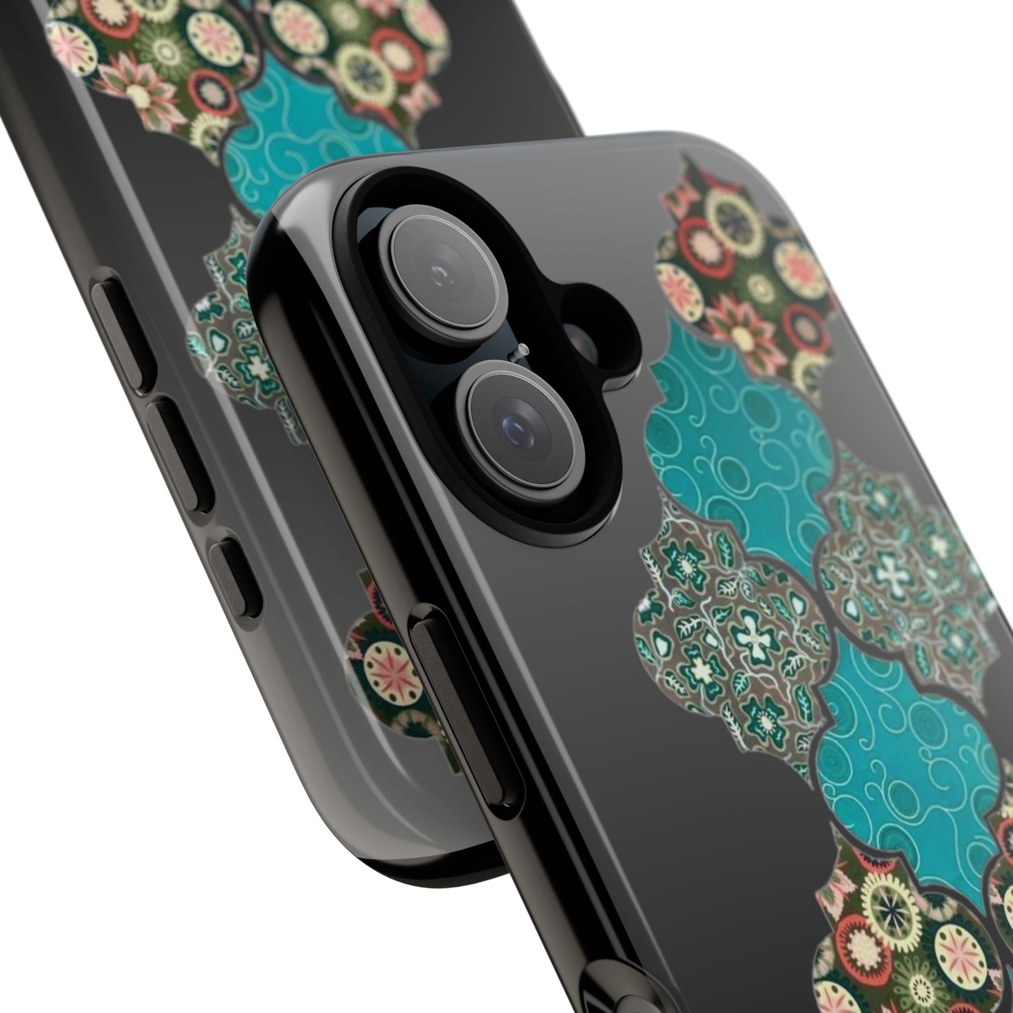 Stylish Phone Case, Bohemian Patterned Phone Cover, Protective Case for Phones, Gift for Her, Trendy Tech Accessories