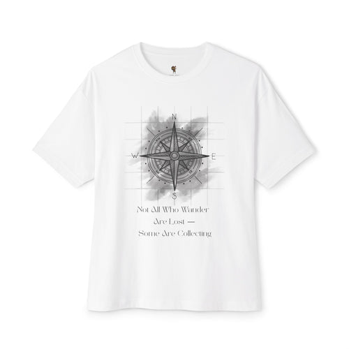 Luxury Cotton Torchbearer Unisex Tee | Sable Atlas, Oversized Boxy T-Shirt, Heritage Cotton Shirt, Unisex Tee, Boxy Comfort Fit