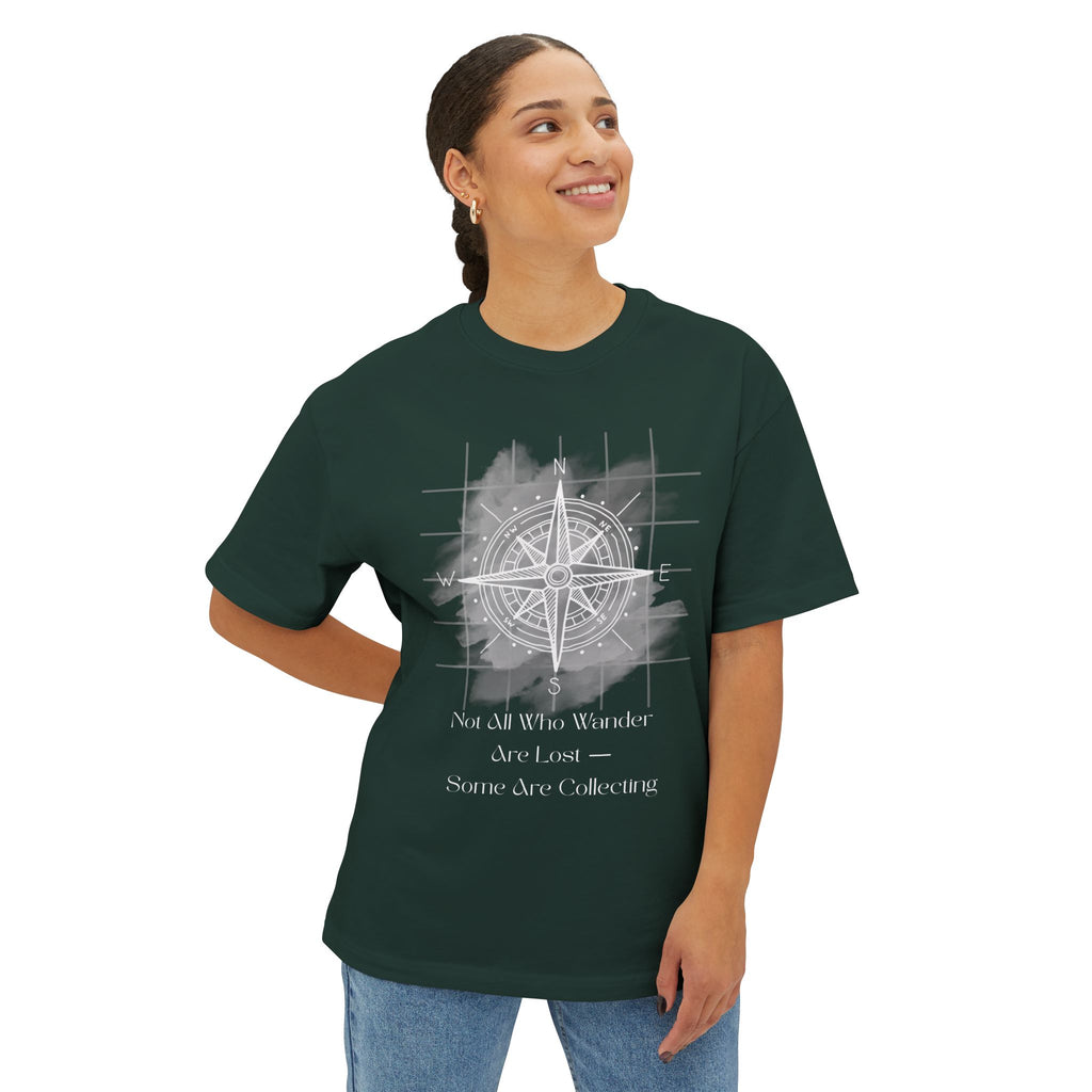 Luxury Cotton Torchbearer Unisex Tee | Sable Atlas, Oversized Boxy T-Shirt, Heritage Cotton Shirt, Unisex Tee, Boxy Comfort Fit