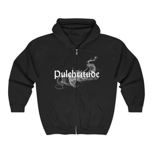 Chic Pulchritude Hoodie - Unisex Heavy Blend Full Zip Sweatshirt, Trendy Outerwear, Gift for Friends, Stylish Wardrobe Essential, [...]