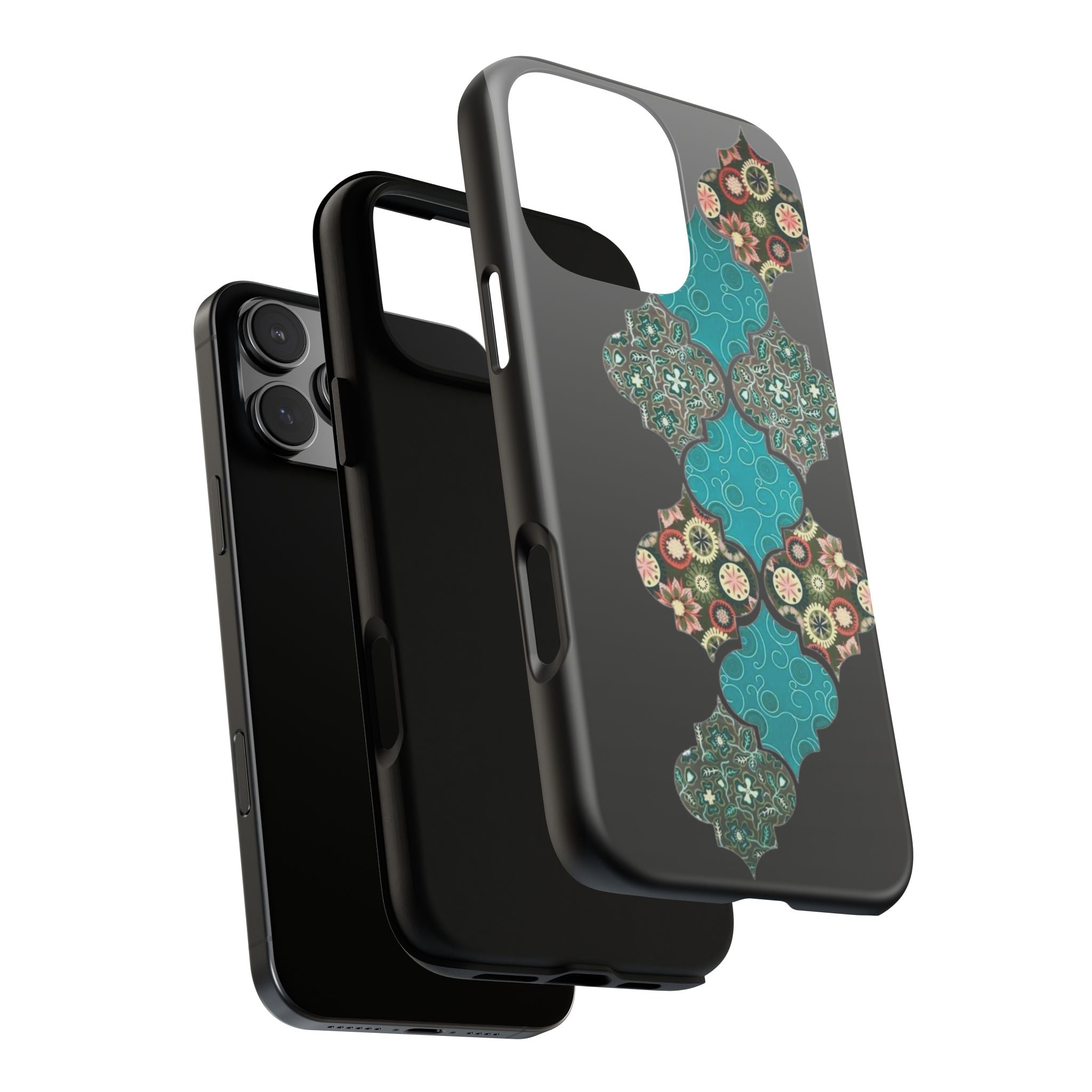 Stylish Phone Case, Bohemian Patterned Phone Cover, Protective Case for Phones, Gift for Her, Trendy Tech Accessories