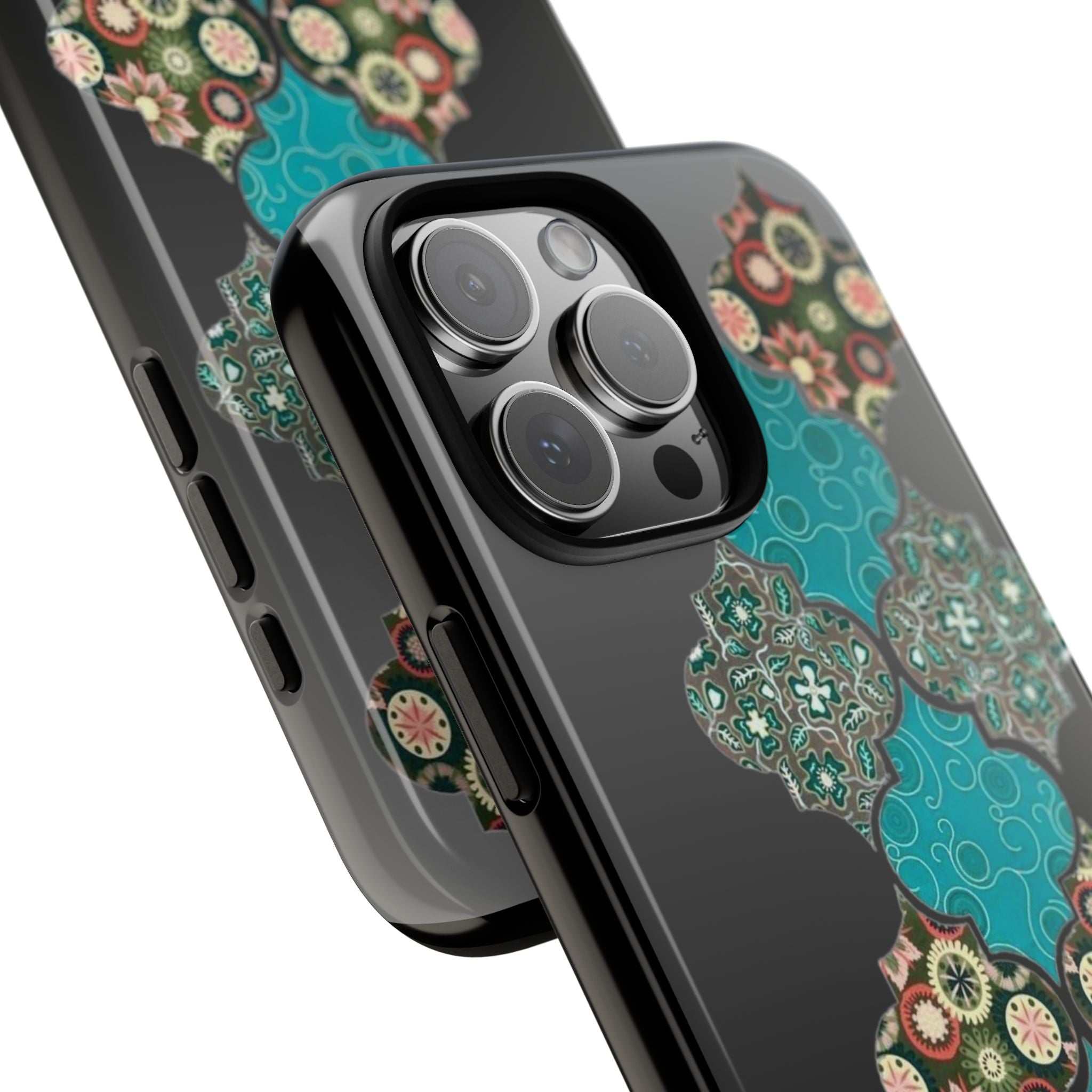 Stylish Phone Case, Bohemian Patterned Phone Cover, Protective Case for Phones, Gift for Her, Trendy Tech Accessories