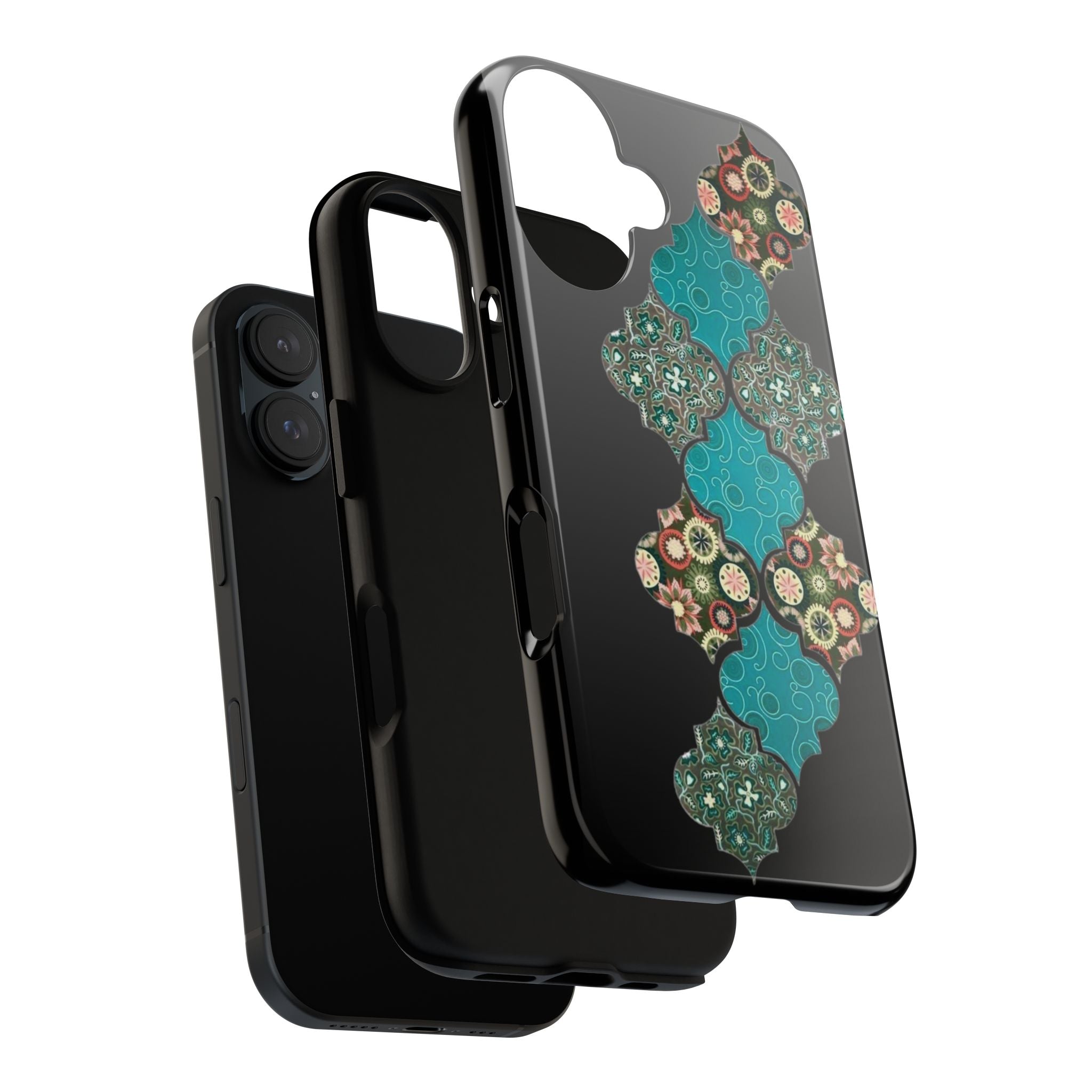 Stylish Phone Case, Bohemian Patterned Phone Cover, Protective Case for Phones, Gift for Her, Trendy Tech Accessories