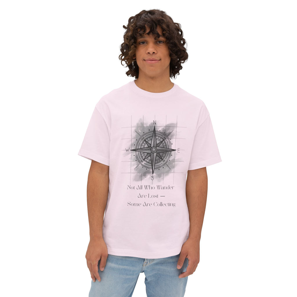 Luxury Cotton Torchbearer Unisex Tee | Sable Atlas, Oversized Boxy T-Shirt, Heritage Cotton Shirt, Unisex Tee, Boxy Comfort Fit