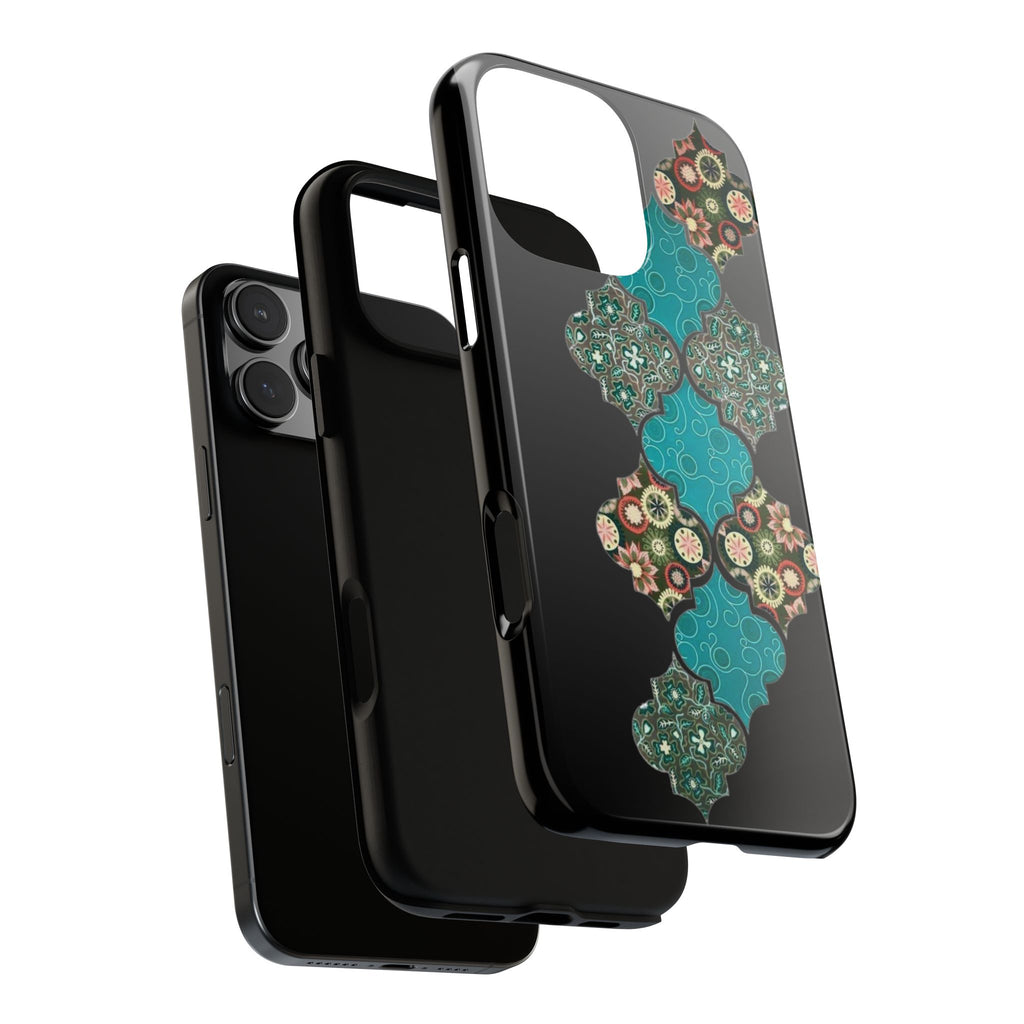 Stylish Phone Case, Bohemian Patterned Phone Cover, Protective Case for Phones, Gift for Her, Trendy Tech Accessories