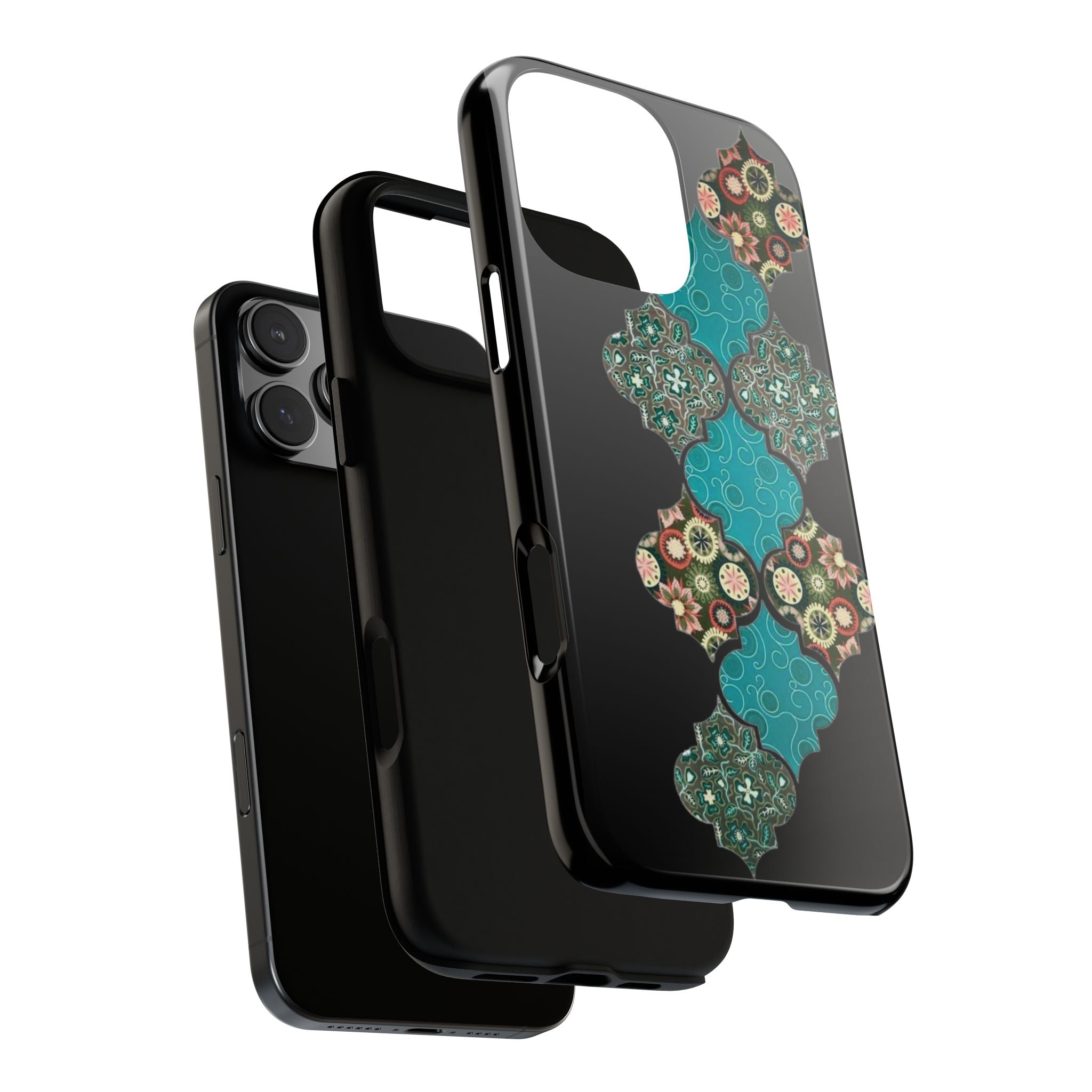 Stylish Phone Case, Bohemian Patterned Phone Cover, Protective Case for Phones, Gift for Her, Trendy Tech Accessories