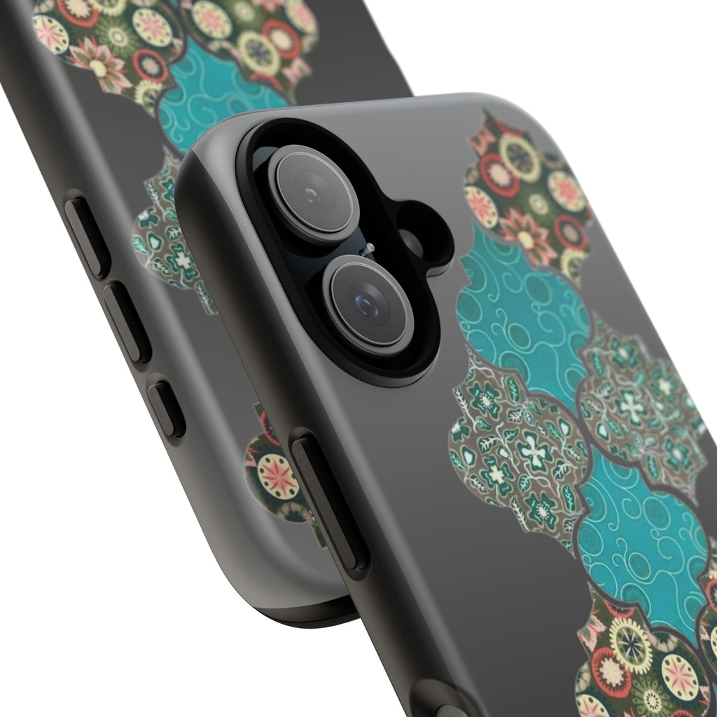 Stylish Phone Case, Bohemian Patterned Phone Cover, Protective Case for Phones, Gift for Her, Trendy Tech Accessories
