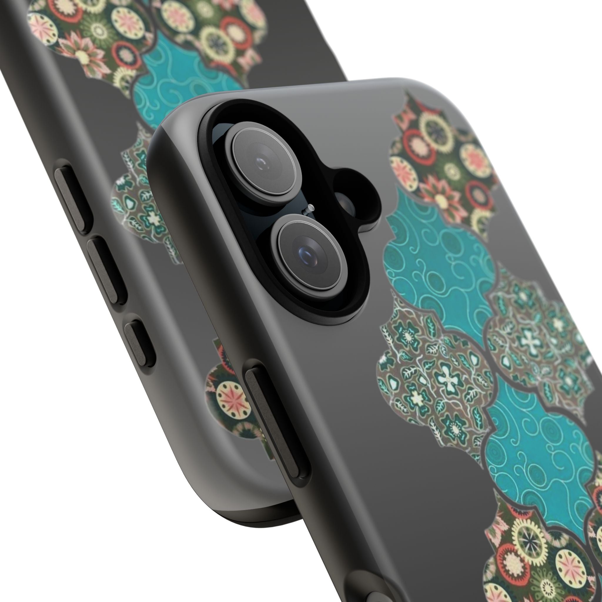 Stylish Phone Case, Bohemian Patterned Phone Cover, Protective Case for Phones, Gift for Her, Trendy Tech Accessories