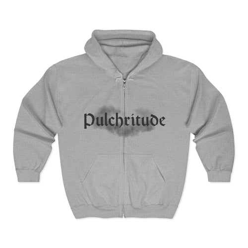 Chic Pulchritude Hoodie - Unisex Heavy Blend Full Zip Sweatshirt, Trendy Outerwear, Gift for Friends, Stylish Wardrobe Essential, [...]