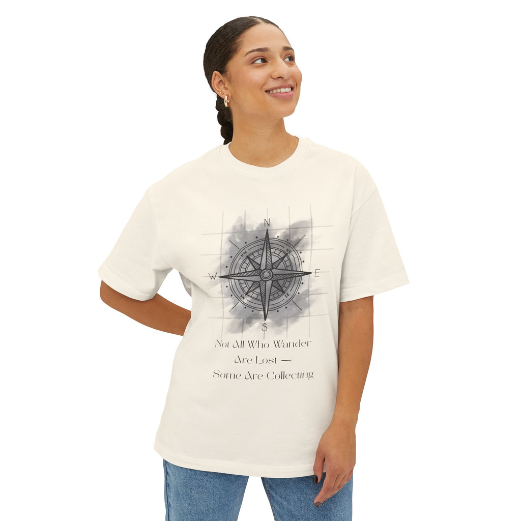 Luxury Cotton Torchbearer Unisex Tee | Sable Atlas, Oversized Boxy T-Shirt, Heritage Cotton Shirt, Unisex Tee, Boxy Comfort Fit