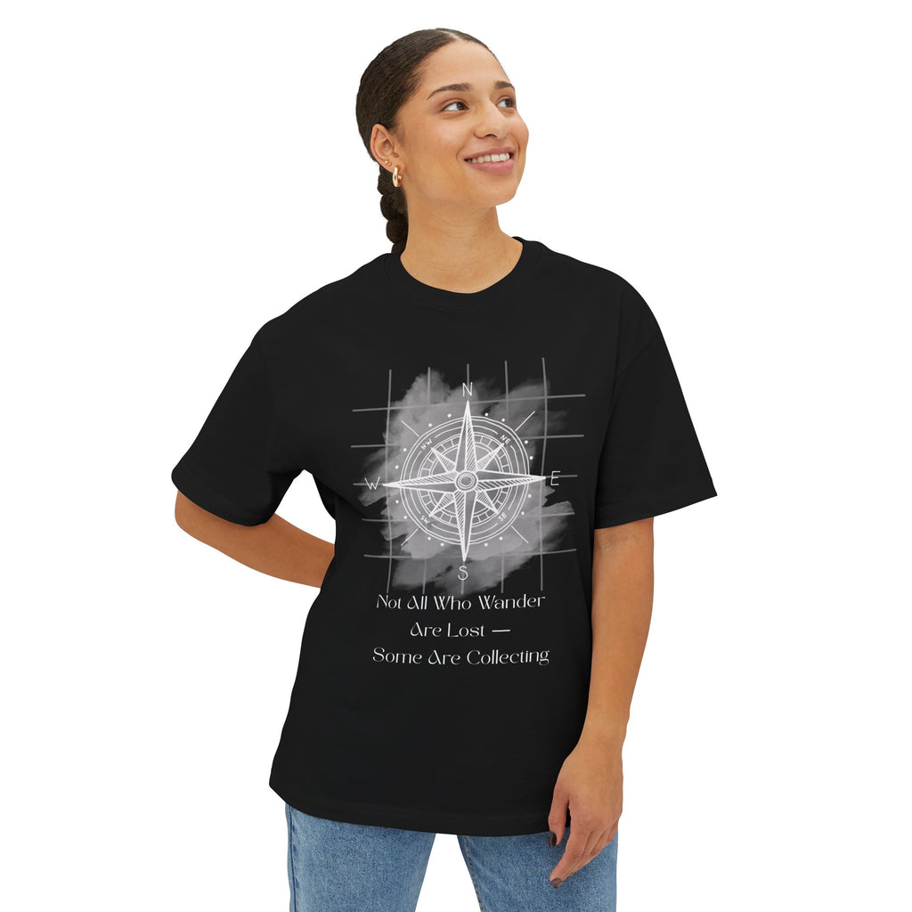 Luxury Cotton Torchbearer Unisex Tee | Sable Atlas, Oversized Boxy T-Shirt, Heritage Cotton Shirt, Unisex Tee, Boxy Comfort Fit
